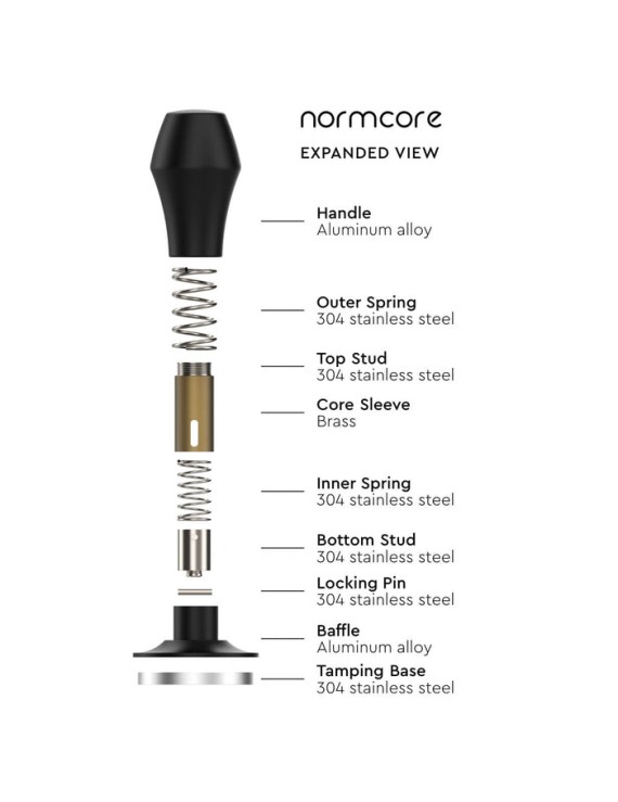 Normcore Spring Loaded Tamper V4