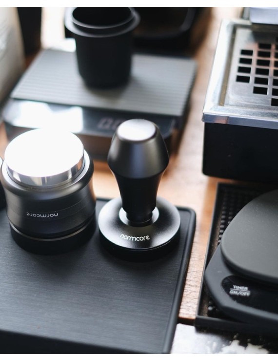 Normcore Espresso Tamping Mat With Corner Edge