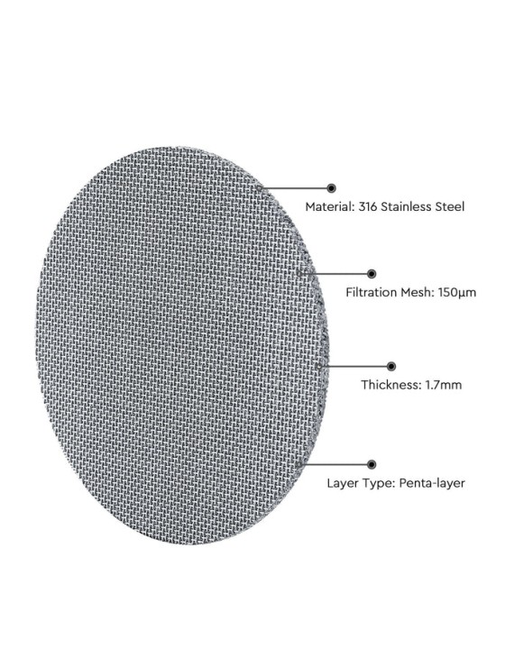 Normcore / 2 Packs Puck Screen With Stand - 1.7mm / 1.0mm Thickness 150μm Mesh