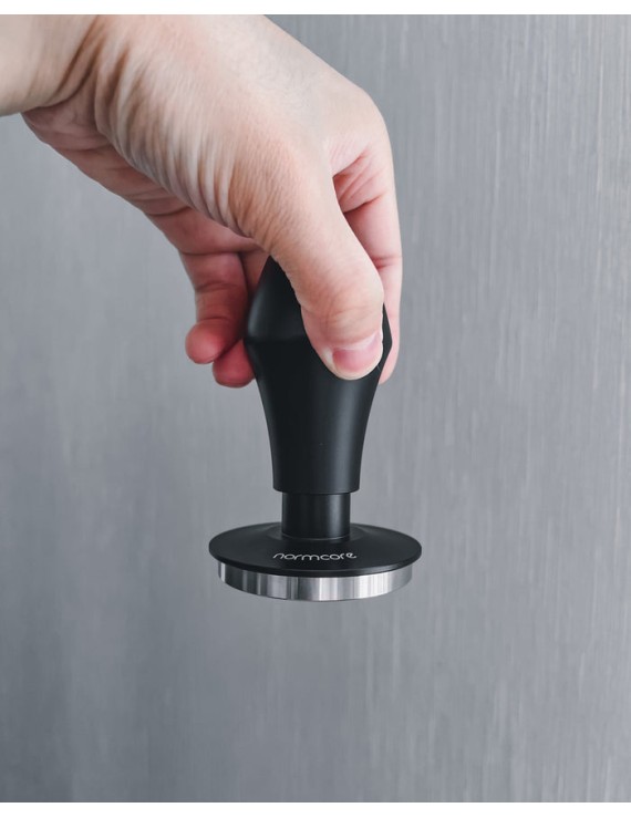 Normcore Spring Loaded Tamper V4 with Ripple Base