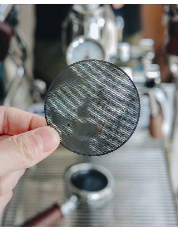 Normcore Ultra-Slim 0.2 mm Puck Screen- 316 Stainless Steel with Titanium PVD Coating