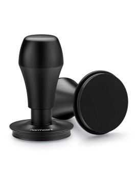 Normcore V4 Spring-loaded Tamper With Titanium PVD Coating - Flat Base