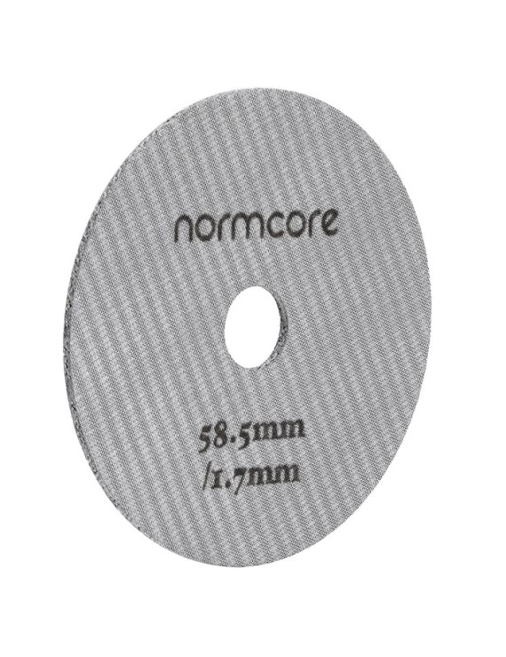Normcore / 58.5mm Puck Screen with Round Hole in the Middle
