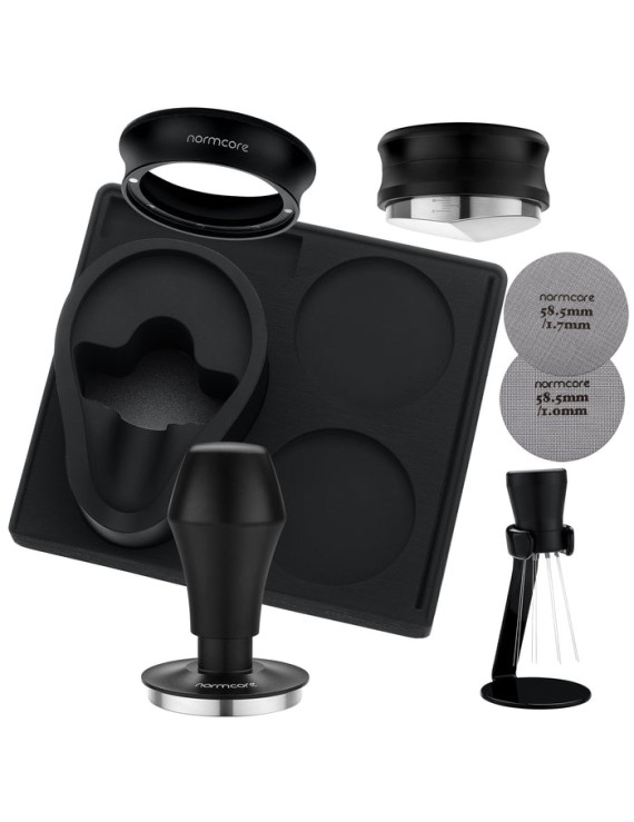 Normcore 7-in-1 Barista Compact Essentials Kit - Without Portafilter - Black