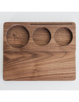 Normcore / Espresso Tamping Mat - Walnut / OAK