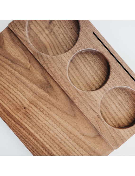 Normcore / Espresso Tamping Mat - Walnut / OAK