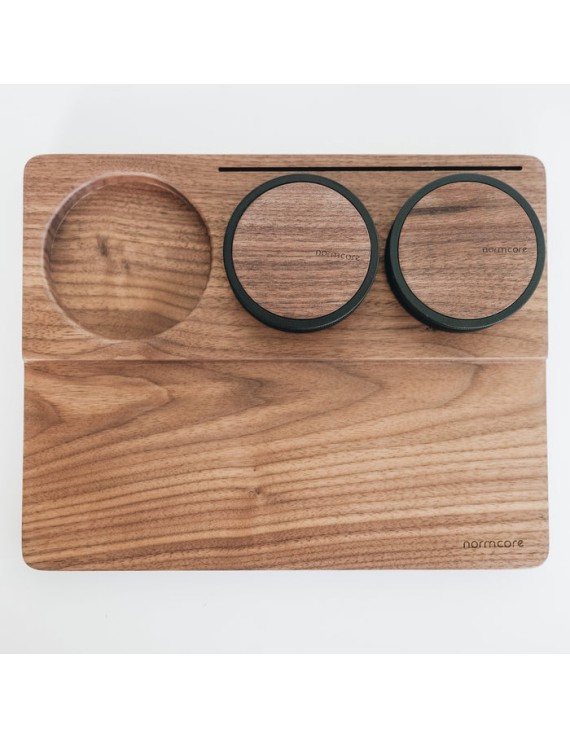 Normcore / Espresso Tamping Mat - Walnut / OAK