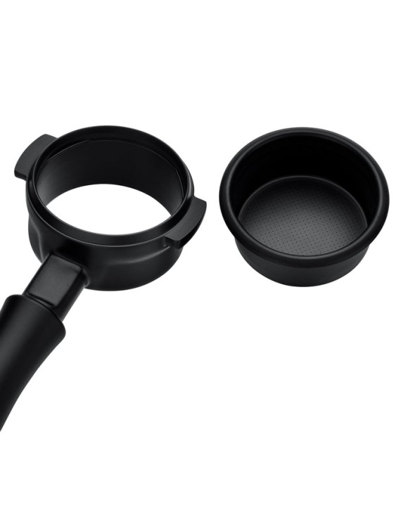 Normcore Bottomless Portafilter With Titanium PVD Coating Portafilter Head