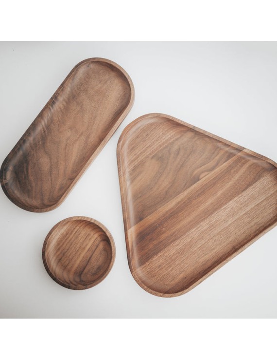 Normcore Barista Trays Bundle (3-Piece Set) - Coffee & Tea Serving Trays for Home, Café, Office
