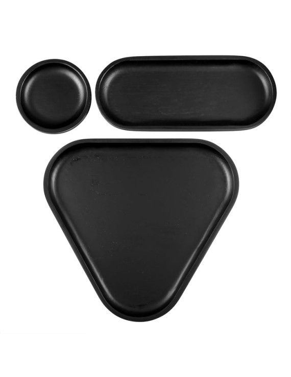 Normcore Barista Trays Bundle (3-Piece Set) - Coffee & Tea Serving Trays for Home, Café, Office