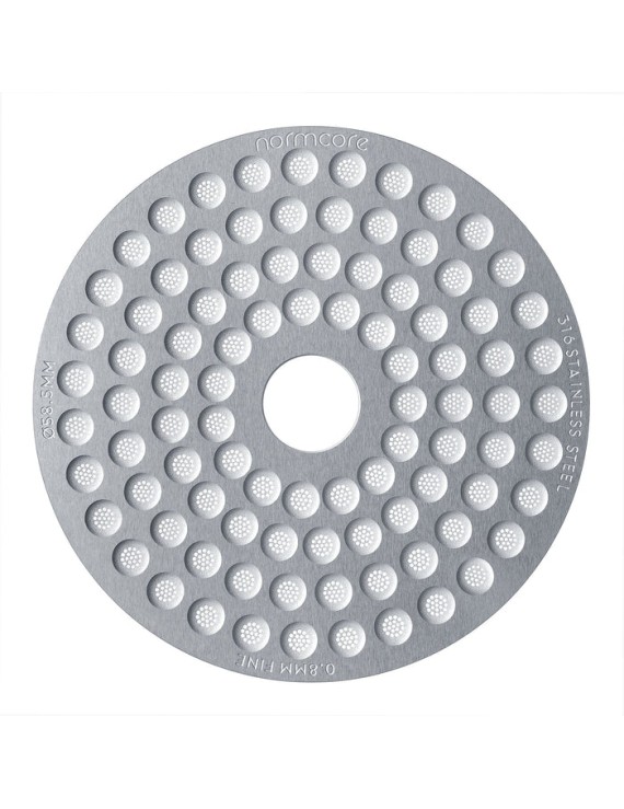 Normcore Ultra-Slim 0.8 mm Puck Screen - 316 Stainless Steel