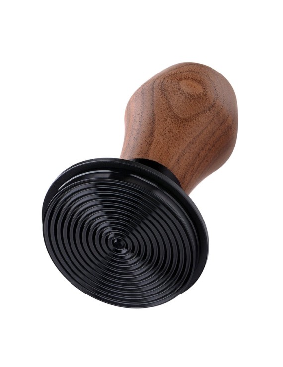 Normcore V4 Spring-loaded Tamper  - WALNUT - Titanium PVD Coating Base