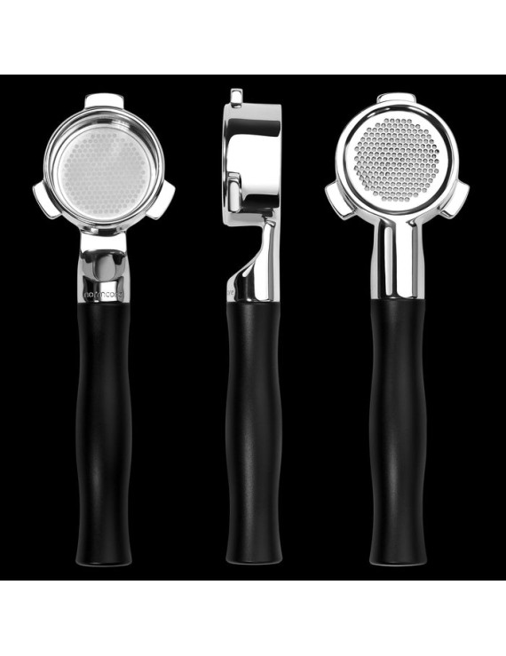 Normcore Slim Bottomless Portafilter with Built-in High Extraction Basket