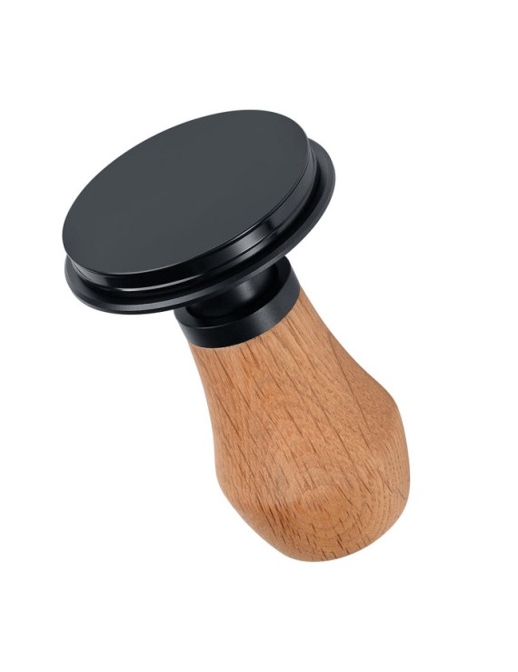 Normcore V4 Spring-loaded Tamper  - OAK - Titanium PVD Coating Base