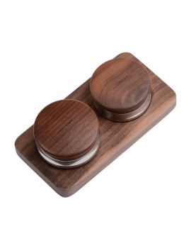 Normcore Walnut Palm Tamper + Distributor Kit