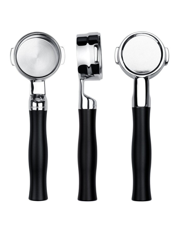 Normcore Unibody Bottomless Portafilter with Built-in High Extraction Basket