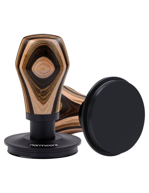 Normcore V4.1 Wooden Spring Loaded Coffee Tamper with 
