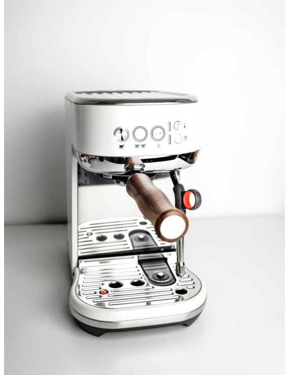 Normcore Slim Bottomless Portafilter with Upgraded Walnut Wood Handle